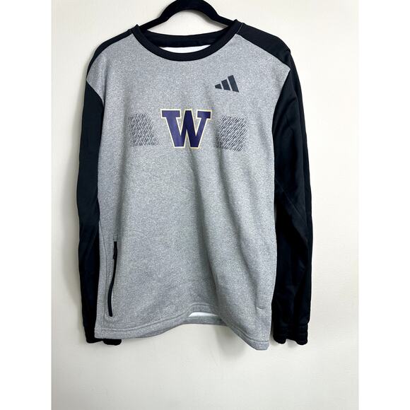 Adidas‎ University of Washington UW Team Crew Size Medium - Picture 1 of 12